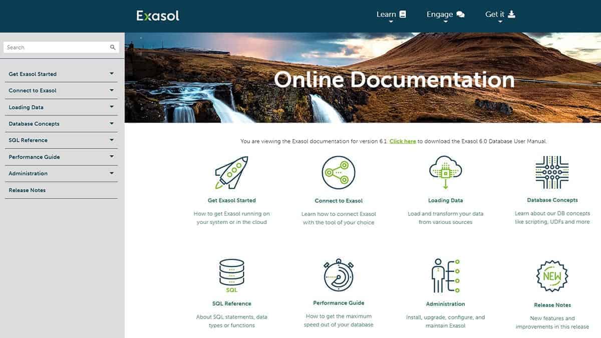 Exasol Documentation