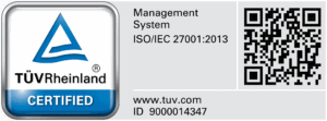 Exasol ISO/IEC 27001 Cert with QR Code - EN